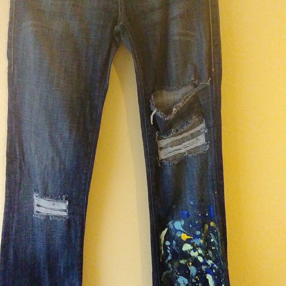 Painted jeans - Picture 8 of 8